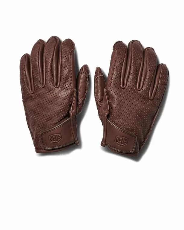 Deus Ex Machina Deus Mesh Gloves - Brown Flash Sale