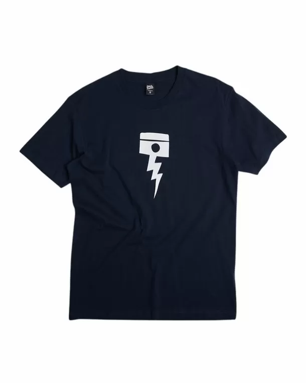 Deus Ex Machina Pisstin Tee - Navy Best Sale