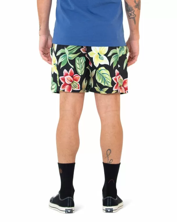 Deus Ex Machina Step Off Boardshort - Black Cheap